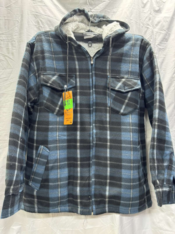 Сорочка чоловіча, байка, хутро, м.801 (р. XL-5XL ), мікс кольорів, в упаковці 5 штук №316668 - Vanda SE1013