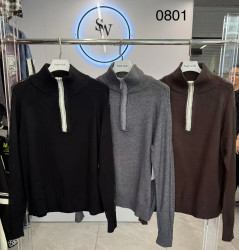 Кофта жіноча кашемір м.0801 (Розмір:OverSize) мікс кольорів в упаковці 8 штук №764227