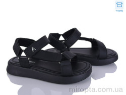Босоніжки ABX1183P black р: 32-37, в упаковці: 24 пар, купити тільки гуртом