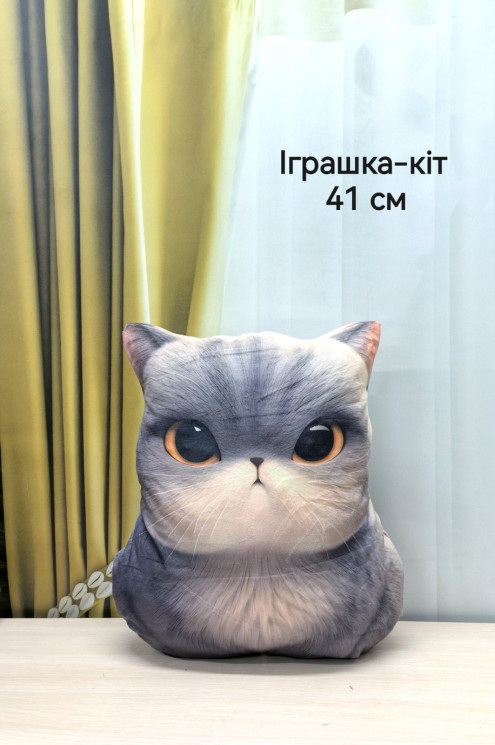 М'яка іграшка Кіт, плюш (р: 41см) №363290 - Tessa272