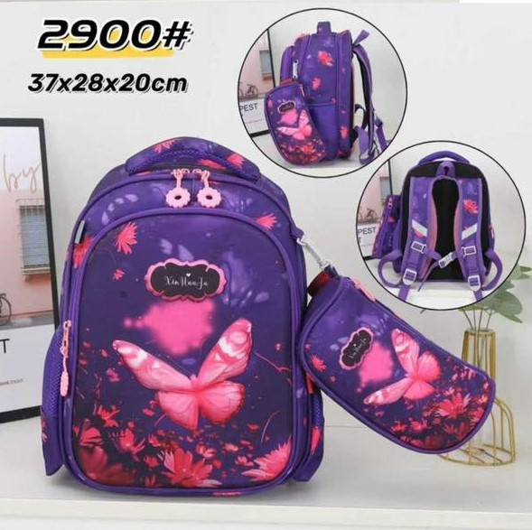 Рюкзак дитячий "2900" щільний текстиль (р: 37*28*20см) №386530 - Ventil SE939