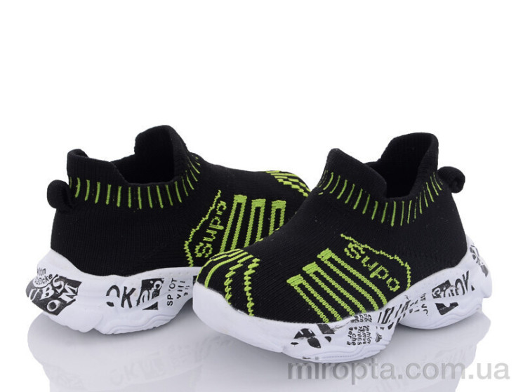 Кросівки LC001-1 black р: 21-26, в упаковці: 8 пар, купити тільки гуртом - 760336