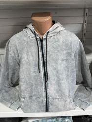 Спортивна кофта чоловіча, тринитка (р: 3ХL,4XL,5XL,6XL) 4 кольори, в упаковці 4 шт. №378548