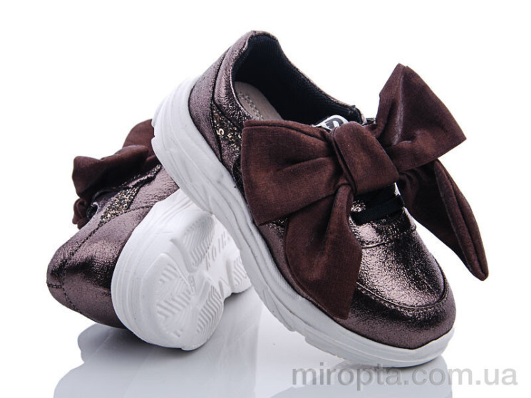 Кросівки 1913 brown р: 27-32, в упаковці: 6 пар, купити тільки гуртом - 292217