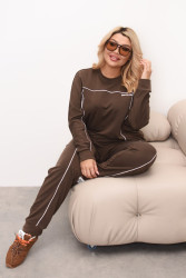 Костюм спортивний жіночий, двонитка м.519 (р: 48-50, 52-54, 56-58, 60-62) №810943