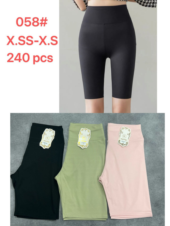 Велосипедки жіночі (Розмір: XXS - XS) "058" в упаковці 6 штук №818828 - Edelweis GN1408