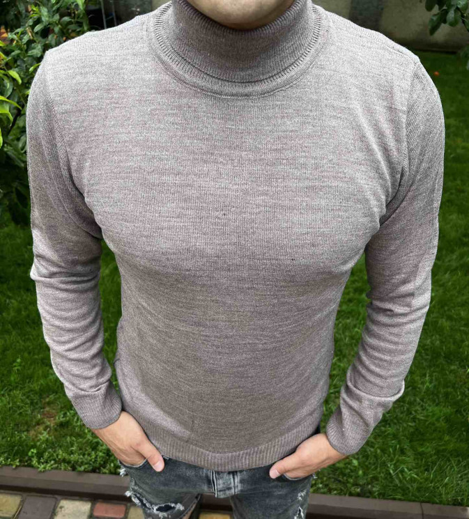 Гольф No Brand р M-2XL Чоловіча S3158 grey - NikNumbers SE1041-1042