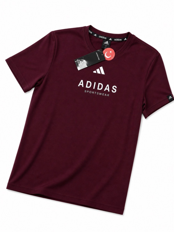 Футболка чоловіча "Adidas" комбінований (р: S-2XL) в упаковці 5 шт. №385055 - AlexClothes SER2276