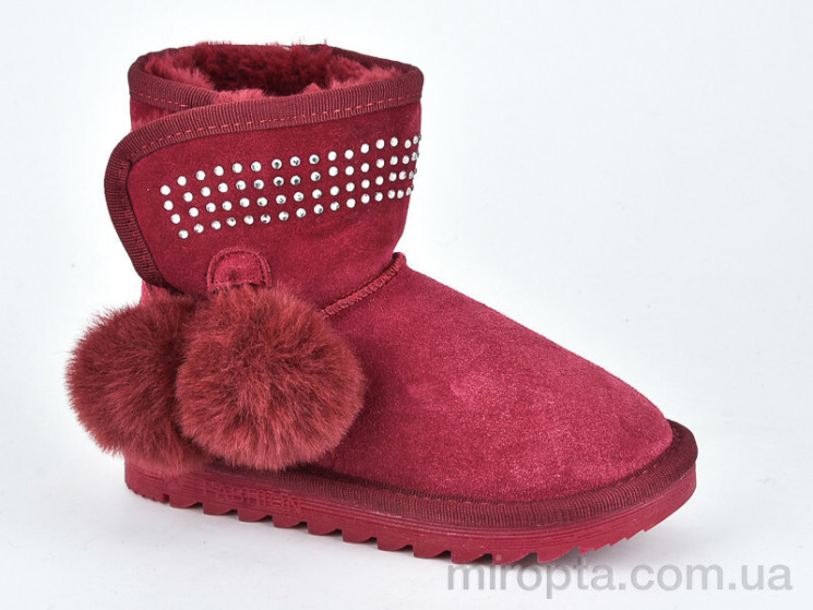 Уги W1-103 wine р: 28-32, в упаковці: 8 пар, купити тільки гуртом - 408970