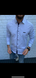 Сорочка No Brand р M-3XL Чоловіча S881 white