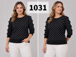 Кофта жіноча "1013" трикотаж (р: 54) в упаковці 4 шт. №388615