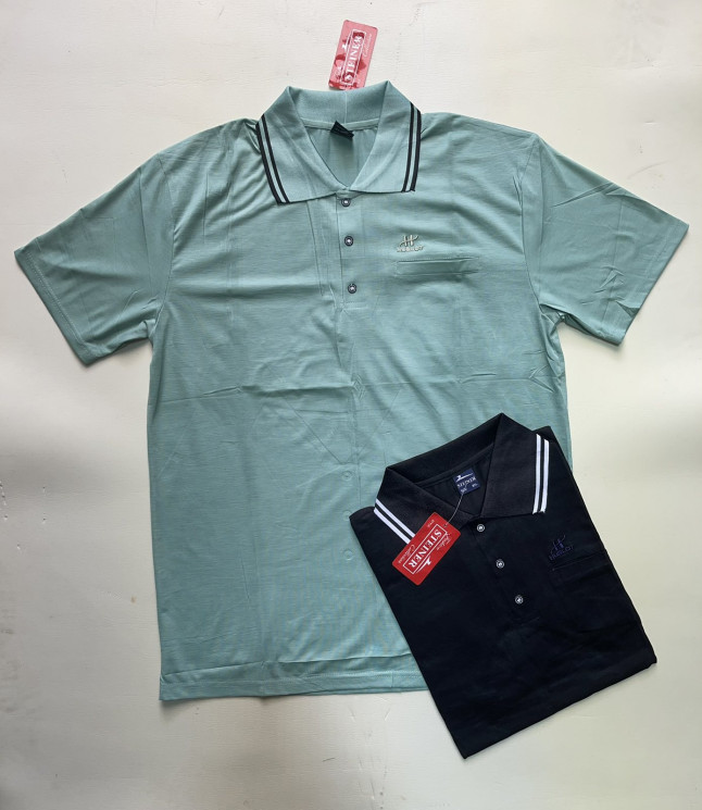 Футболка чоловіча батал (Розмір: 7XL-10XL) упаковці 5 штук №823162 - Dasha SER2146_SE1030 