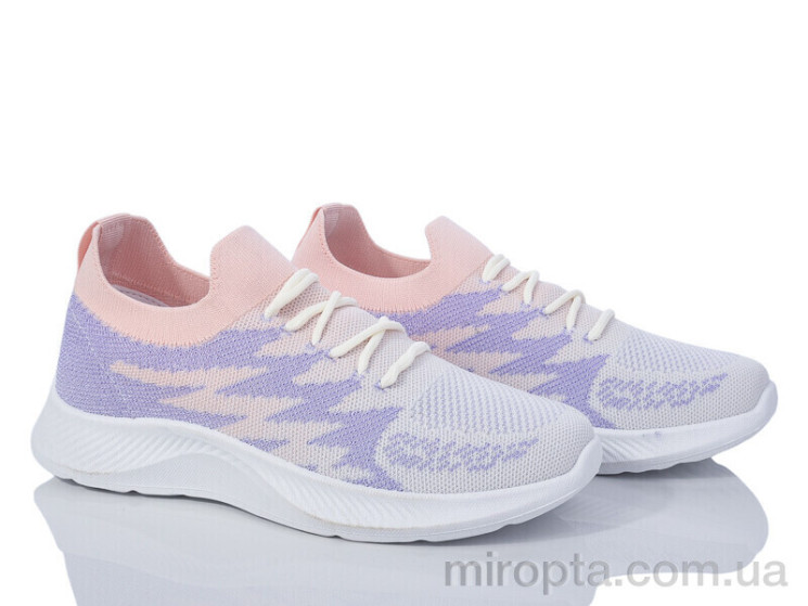 Кросівки 149-47 pink р: 36-41, в упаковці: 8 пар, купити тільки гуртом - 949435