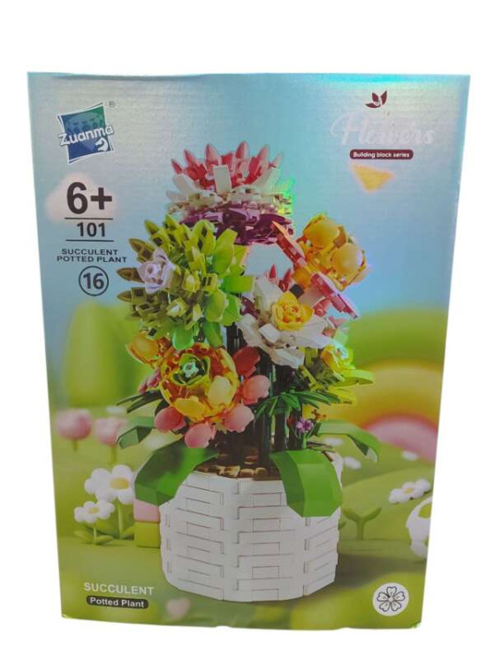 3-D Конструктор Суккуленти м.25-129 (1059 деталей)  №757423 - Amsterdam HR277