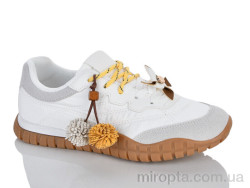Кросівки 2028-7 white р: 36-41, в упаковці: 8 пар, купити тільки гуртом