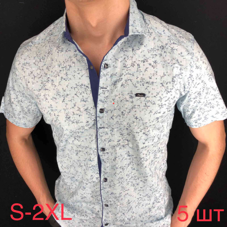 Сорочка Paul Semih р S-2XL Чоловіча M030 grey - Nadiyka BG/PO2161-2162