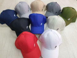 Бейсболка чоловіча "Nike" котон (р: 58) мікс кольорів, в упаковці 5 шт. №382312