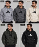 Худі чоловіче "Adidas" двохнитка (р: S-2XL) 5 кольорів, в упаковці 5 шт. №390173 - 
