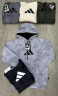 Худі чоловіче "Adidas" двохнитка (р: S-2XL) 5 кольорів, в упаковці 5 шт. №390173 - 