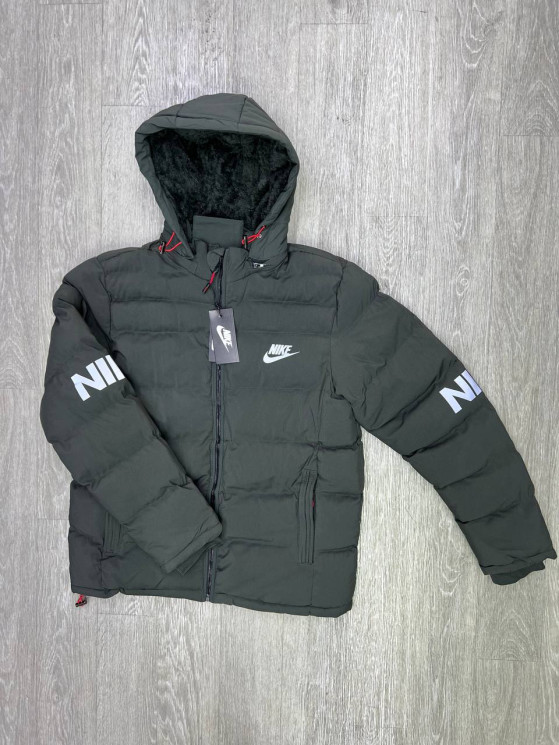 Куртка зимова чоловіча NIKE "2028" плащівка  (р: М-3XL) 3 кольори, в упаковці 5 шт. №362673 - Spider