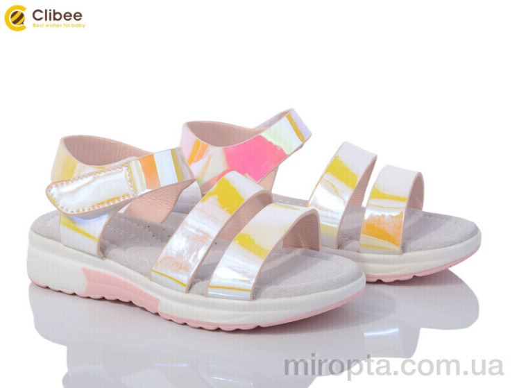 Босоніжки GX197-1 pink р: 26-31, в упаковці: 6 пар, купити тільки гуртом - 1068557