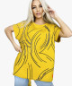 Футболка жіноча на завʼязці, м.25305 (р.  L, XL, 2XL), 8 кольорів, в упаковці 3 штуки №750862 - Smile RZ 4457