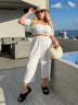 Костюм жіночий, трикотаж Zara, м. 689 (р: 50-52, 54-56, 58-60) №711306 - HelenTurkiye SIN1041 м. 689