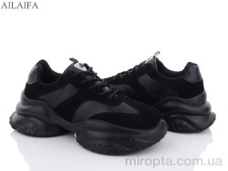 Кросівки 8118 black р: 36-41, в упаковці: 6 пар, купити тільки гуртом