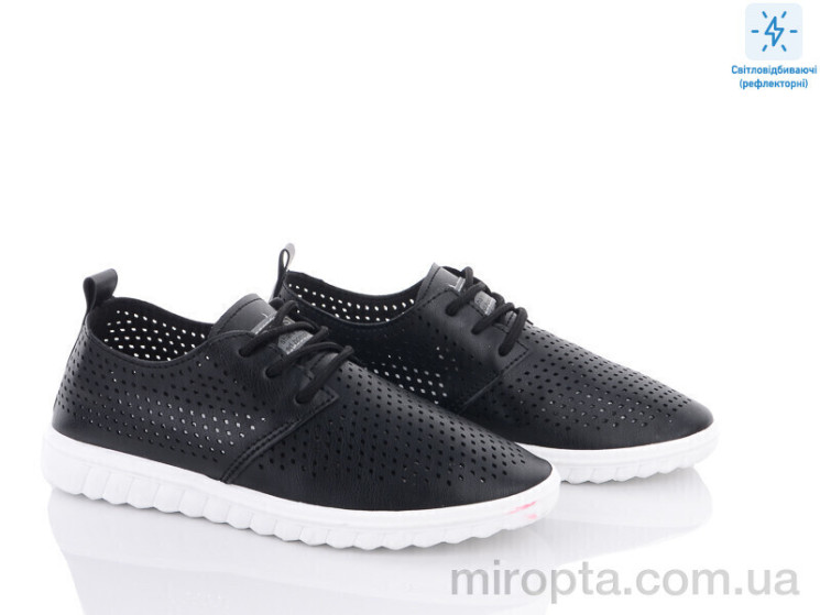 Кросівки 9-760 black р: 36-41, в упаковці: 8 пар, купити тільки гуртом - 760823
