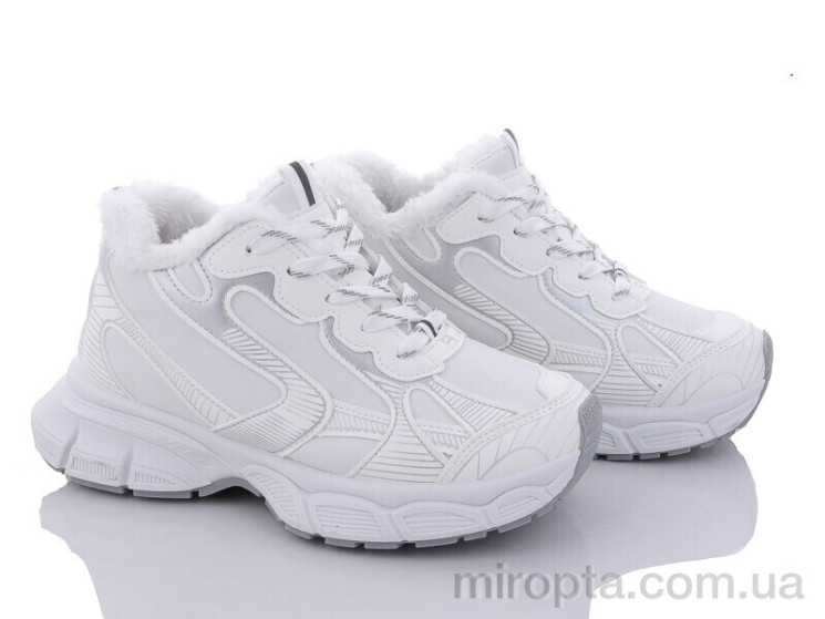 Кросівки 197-152 white р: 36-41, в упаковці: 8 пар, купити тільки гуртом - 897266