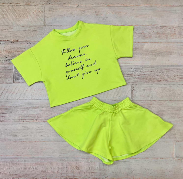 Костюм No Brand р 134-158 Дитячий 2126 l.green - Atletik WE1142