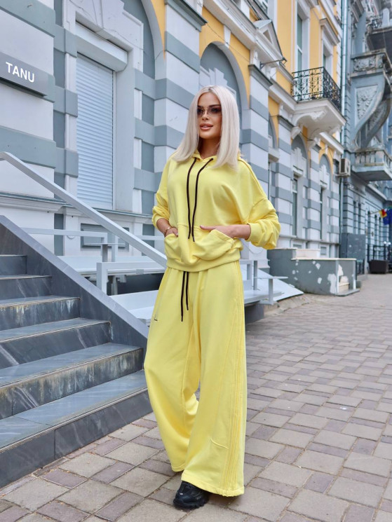 Костюм жіночий "двійка" з вишивкою, турецька петля пеньє м. 8005/1 (р: 42-46, 48-52) №820332 - 