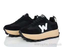 Кросівки 197-181 black р: 36-40, в упаковці: 8 пар, купити тільки гуртом