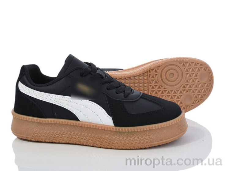 Кросівки HD71 (149-67) black-white р: 36-41, в упаковці: 8 пар, купити тільки гуртом - 1048348