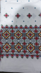 Рушник вишитий, льон (розмір: 45*145 см), в упаковці 10 штук №325305