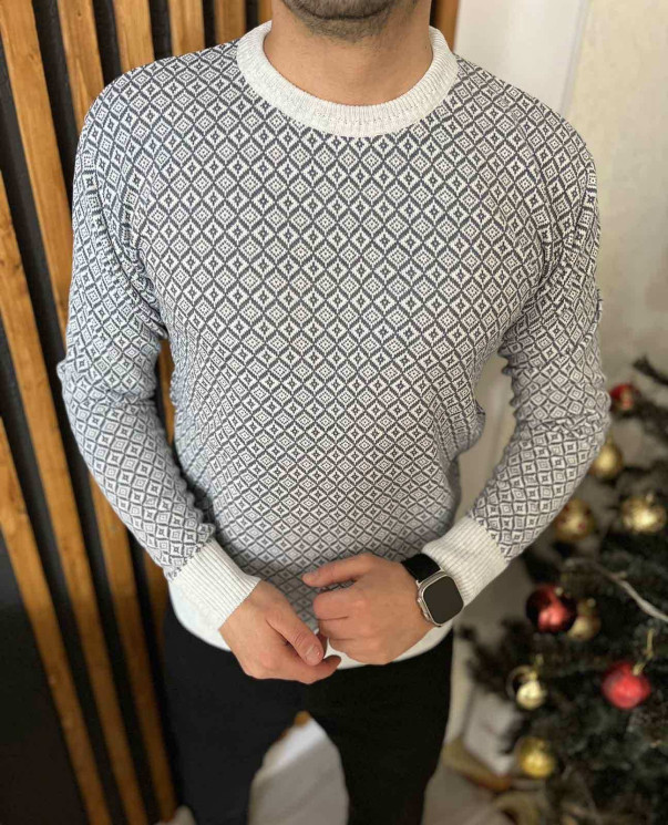 Светр чоловічий (р. L-2XL), 3 кольори, в упаковці 3 шт. №352592 - 