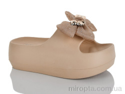 Шльопанці E388 beige р: 36-41, в упаковці: 8 пар, купити тільки гуртом