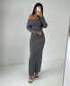 Сукня жіноча, рубчик ангора, м. 1562 (р: 42-44, 46-48) №706460 - BestFashion RZ6220 м. 1562
