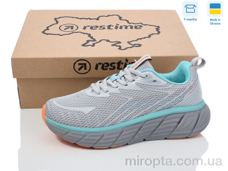 Кросівки EWL25449 grey-mint р: 36-41, в упаковці: 8 пар, купити тільки гуртом - 1034866