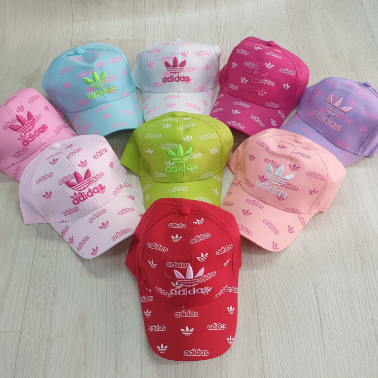 Бейсболка дитяча "Adidas" котон (р: 52) мікс кольорів, в упаковці 5 шт. №382348 - Ventil SE 939