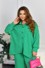 Костюм жіночий, жатий трикотаж м. 3772 (р. 52-54, 56-58, 60-62, 64-66) №404730 - 