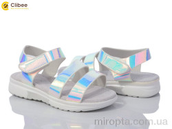 Босоніжки GX197-1 silver р: 26-31, в упаковці: 6 пар, купити тільки гуртом