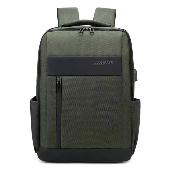 Місткий рюкзак "Justpack" Колір: Хакі м.5877 (р. 32 x 19 x 50 см) №755052 - Amsterdam HR277