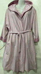 Халат жіночий "3222-В" велюр (р: 2XL,3XL,4XL) в упаковці 3 шт. №388563