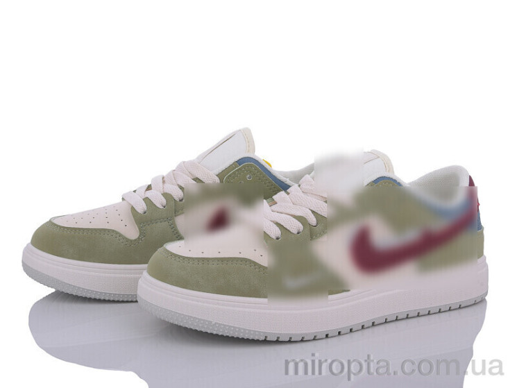 Кросівки 182-16 white-green р: 36-40, в упаковці: 8 пар, купити тільки гуртом - 916128