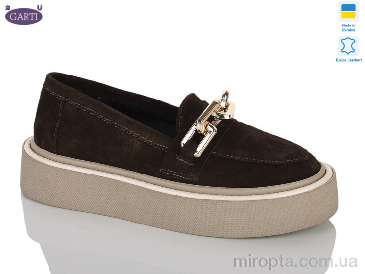 Туфлі 1092 корич замш р: 36-40, в упаковці: 6 пар, купити тільки гуртом - 1209100