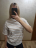 Футболка жіноча вільного крою в смужку, котон м. 3001 (р. S, M, L) №412634 - 