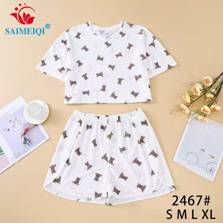 Піжама жіноча, м.2467, (р.S-XL), в упаковці 4 штуки, №751769 - Ekaterina