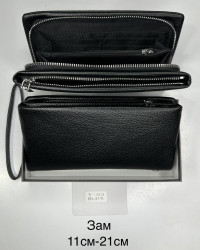 Гаманець чоловічий "Y-03" Black (розмір: 11-21см) №351532