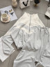 Костюм спортивний жіночий у фірмовому oversize стилі, двонитка м. 1950 (р: 42-48) №821921 - 
